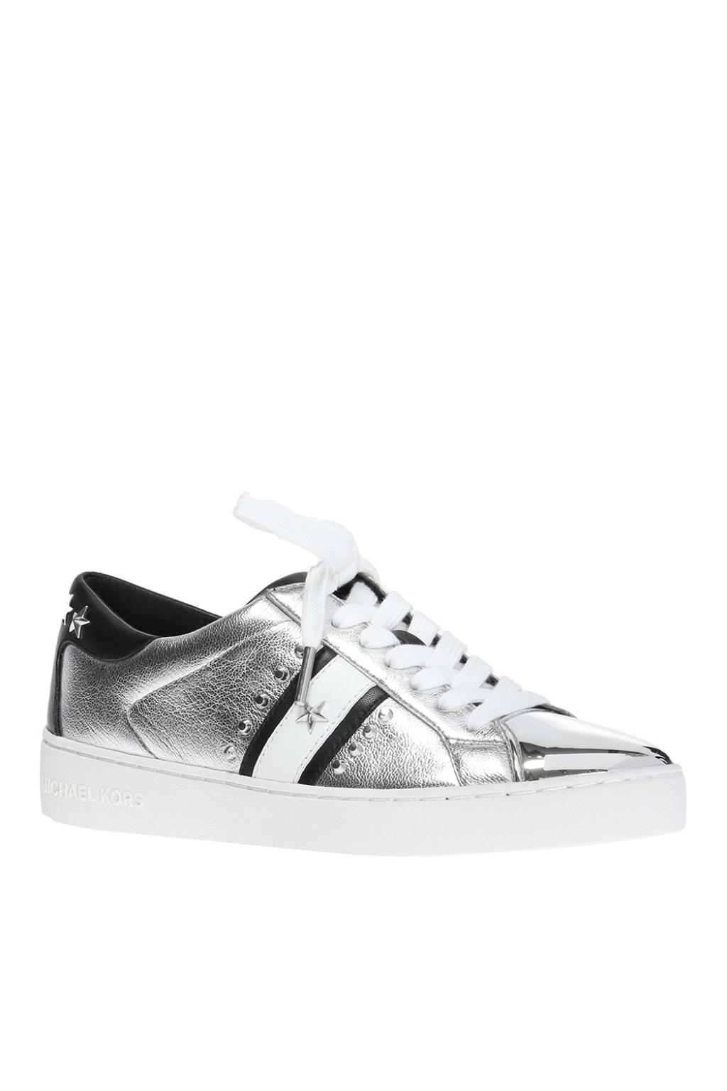 Michael kors frankie stripe 2024 sneaker